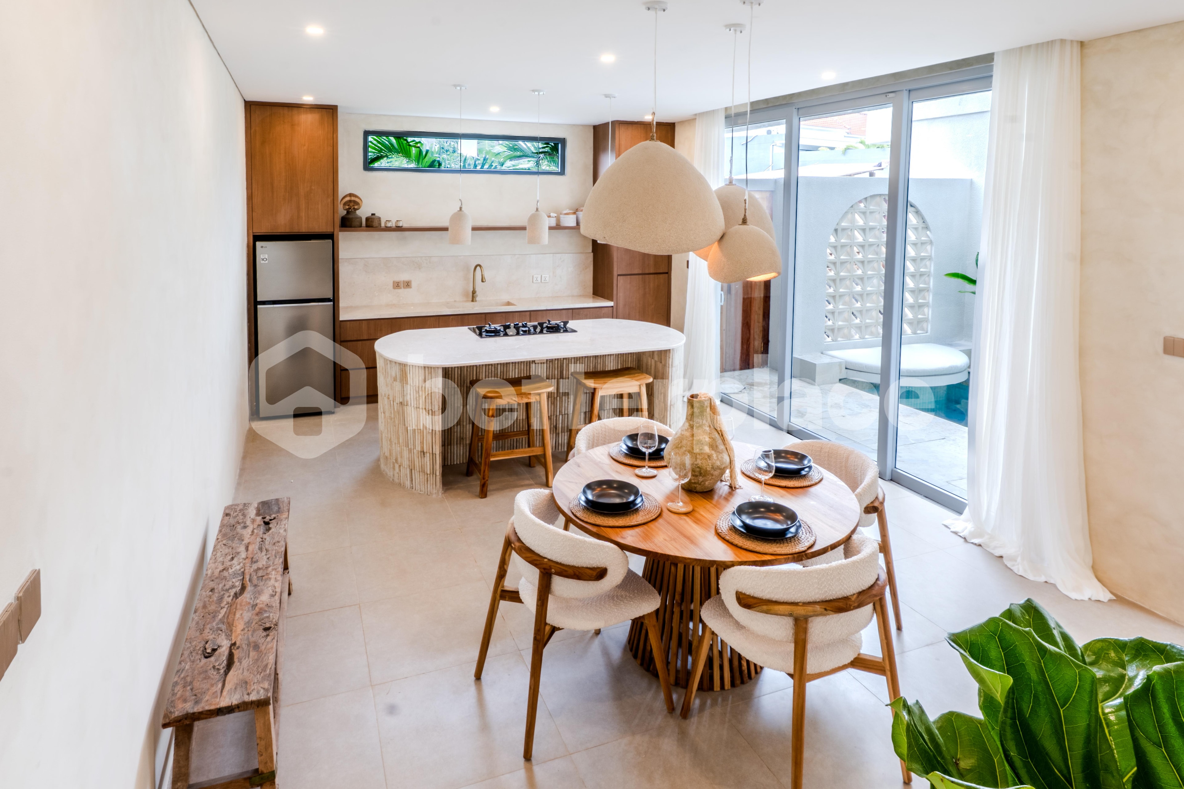 Modern Design 2 Bedroom Villa with Rooftop Plunge Pool in Batu Bolong