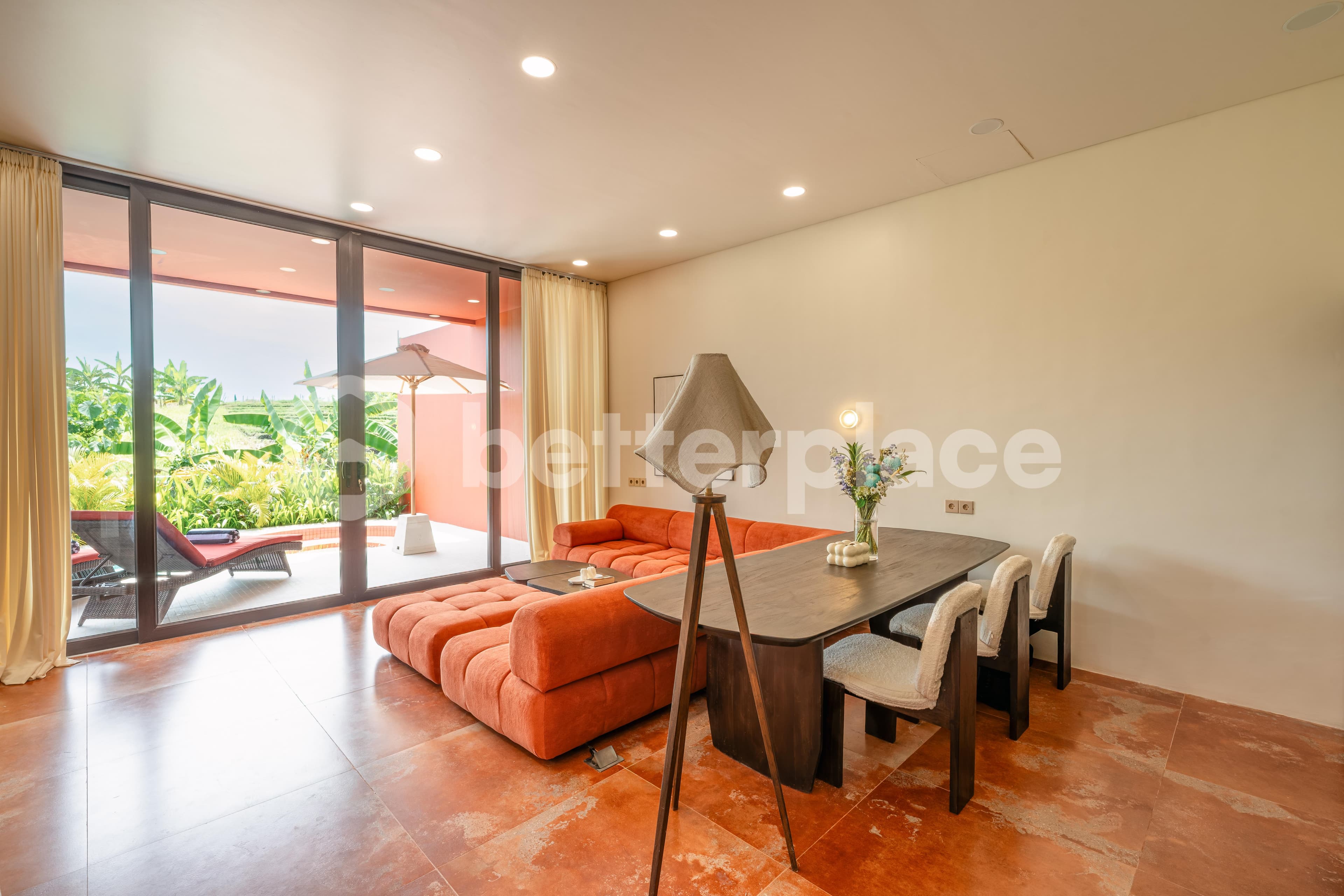 A Unique Duplex Design Blending Contemporary Style and Balinese Tradition in Canggu, Tumbak Bayuh