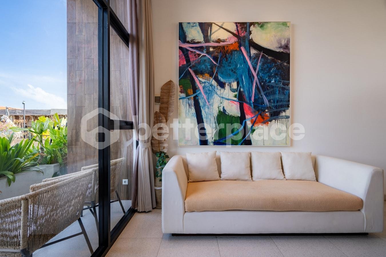 A Charming One Bedroom Loft Apartment in Batu Bolong, Just Few Minutes to The Beach