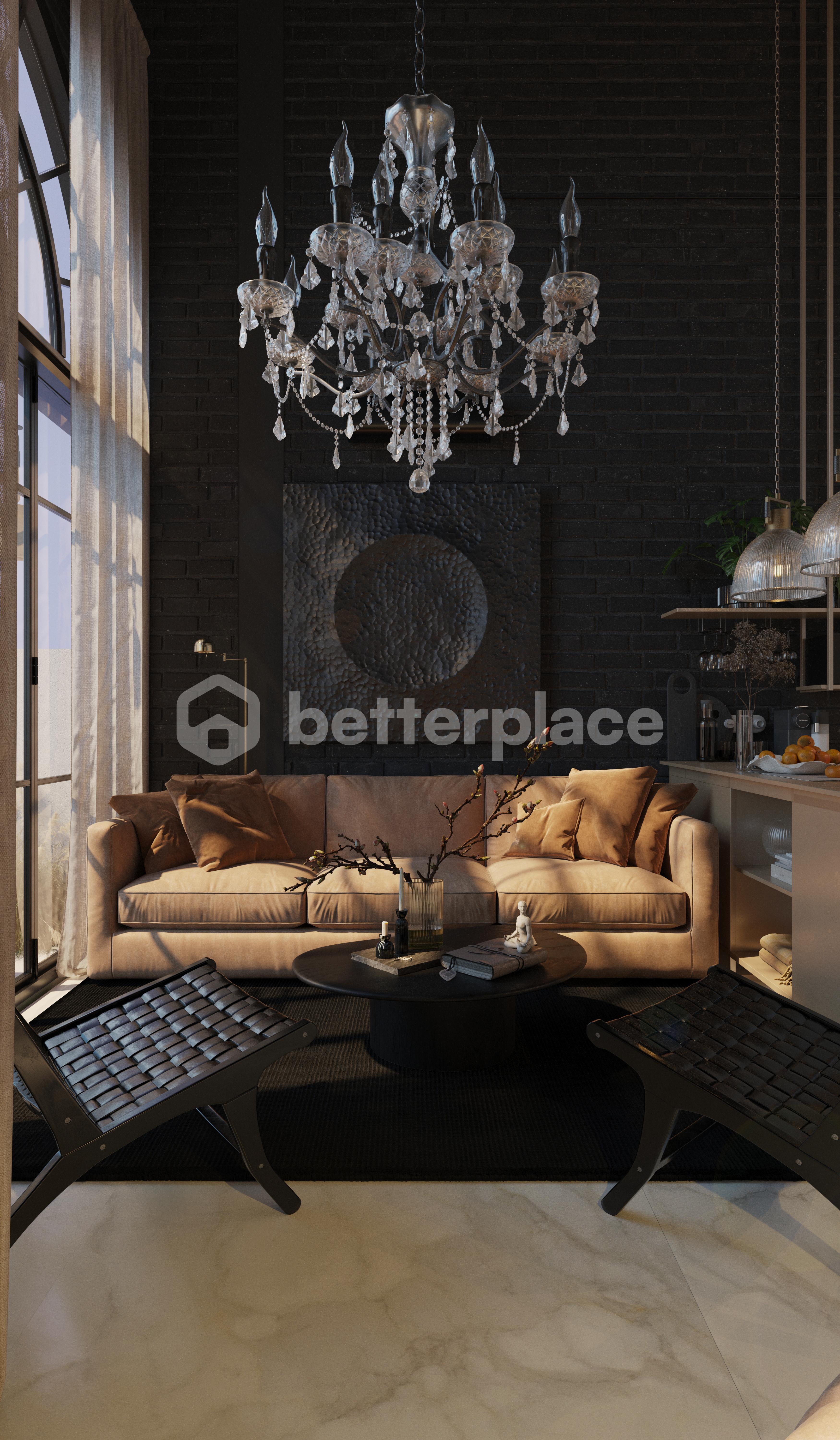 Modern Berawa Living Off-Plan 1BR Apartment with Enclosed Living