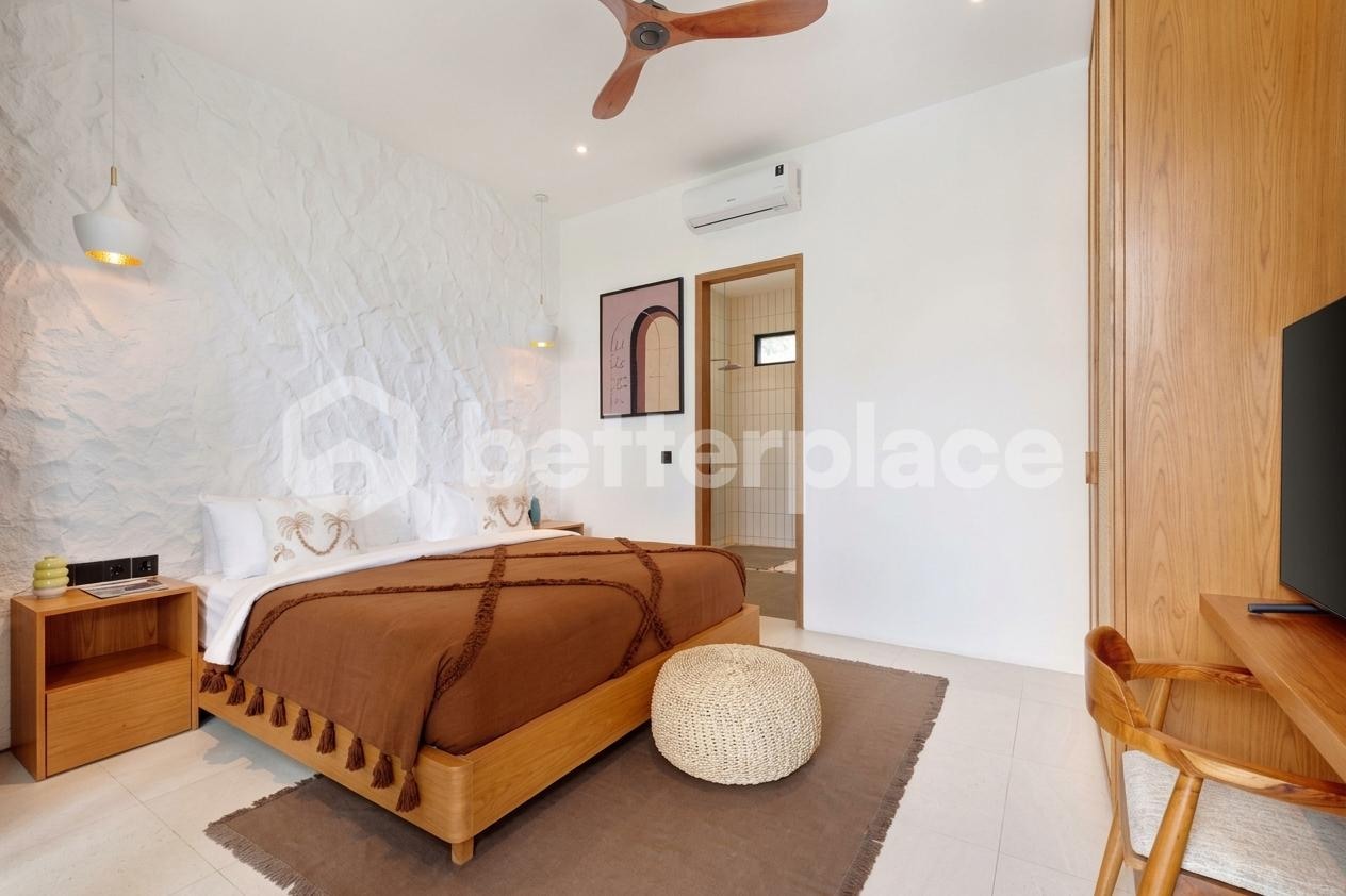 Three-Storey Premium 3-Bed Villa in the Heart of Canggu — Rooftop Pool-Jacuzzi, Open-Air Kitchen and Rice Field Panoramas