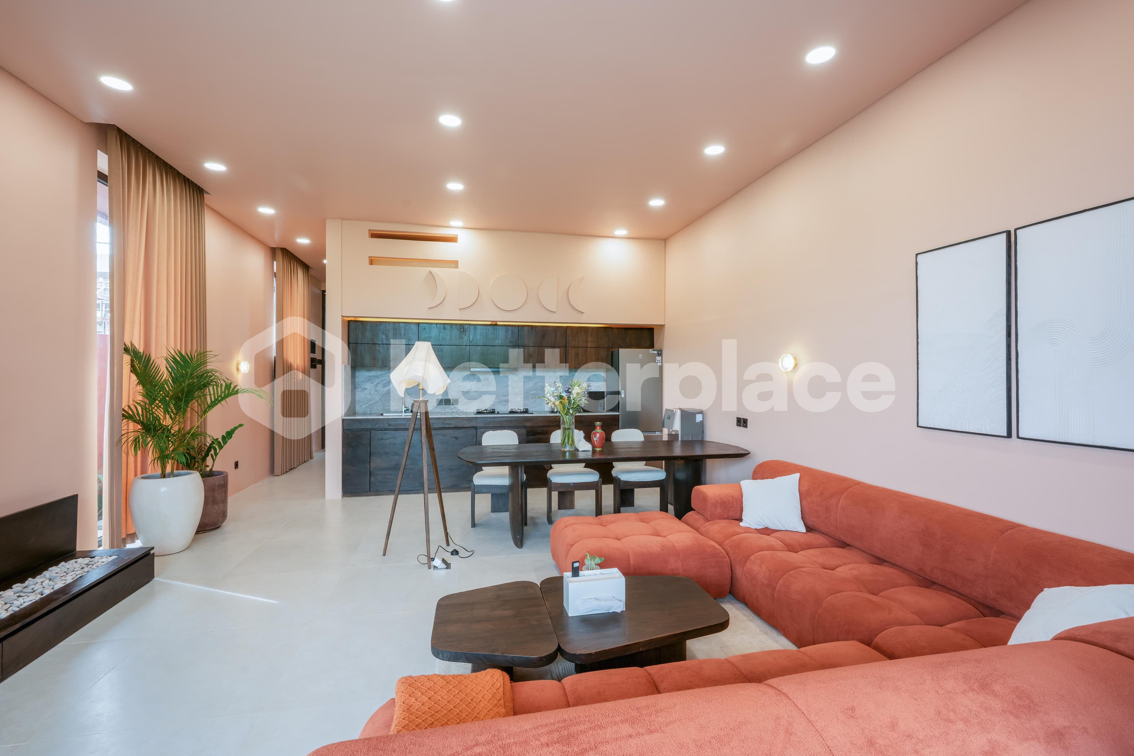 A Unique Duplex Design Blending Contemporary Style and Balinese Tradition in Canggu, Tumbak Bayuh