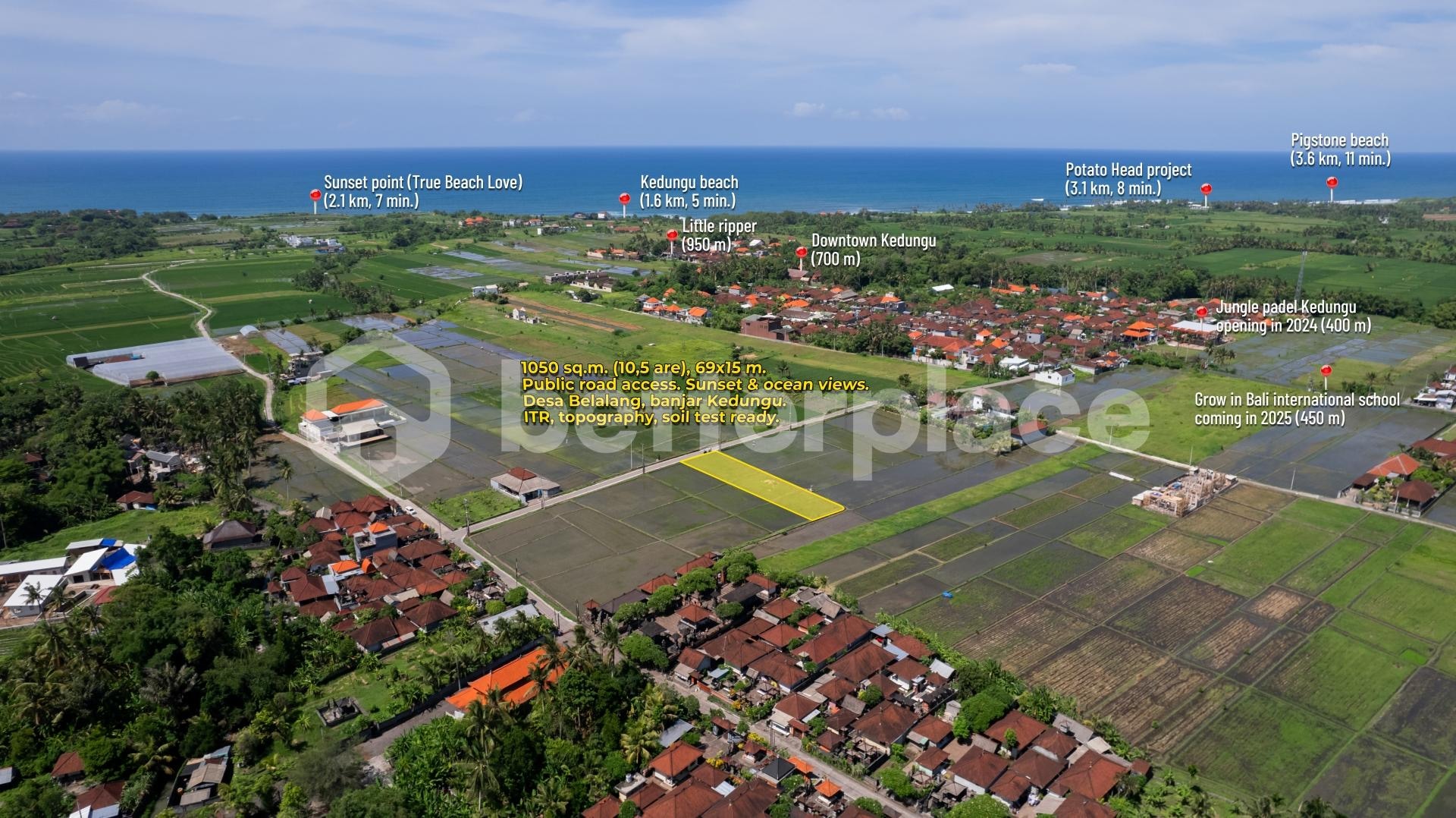 Save Months, Save Millions — Kedungu Parcel with Solid Foundations Already Built and Permits Prepared