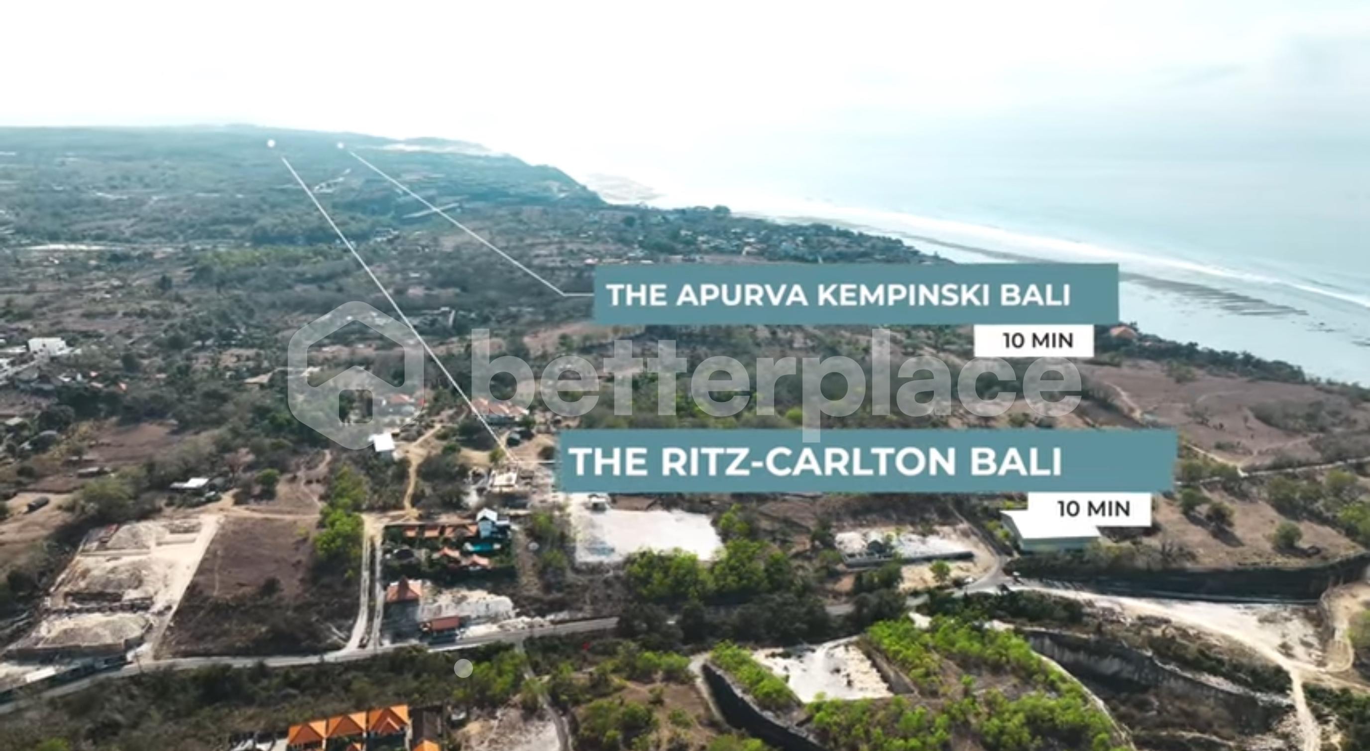 Prime Freehold 2500 Sqm Oceanview Land in Pandawa, Ideal for Villas or a Luxury Retreat