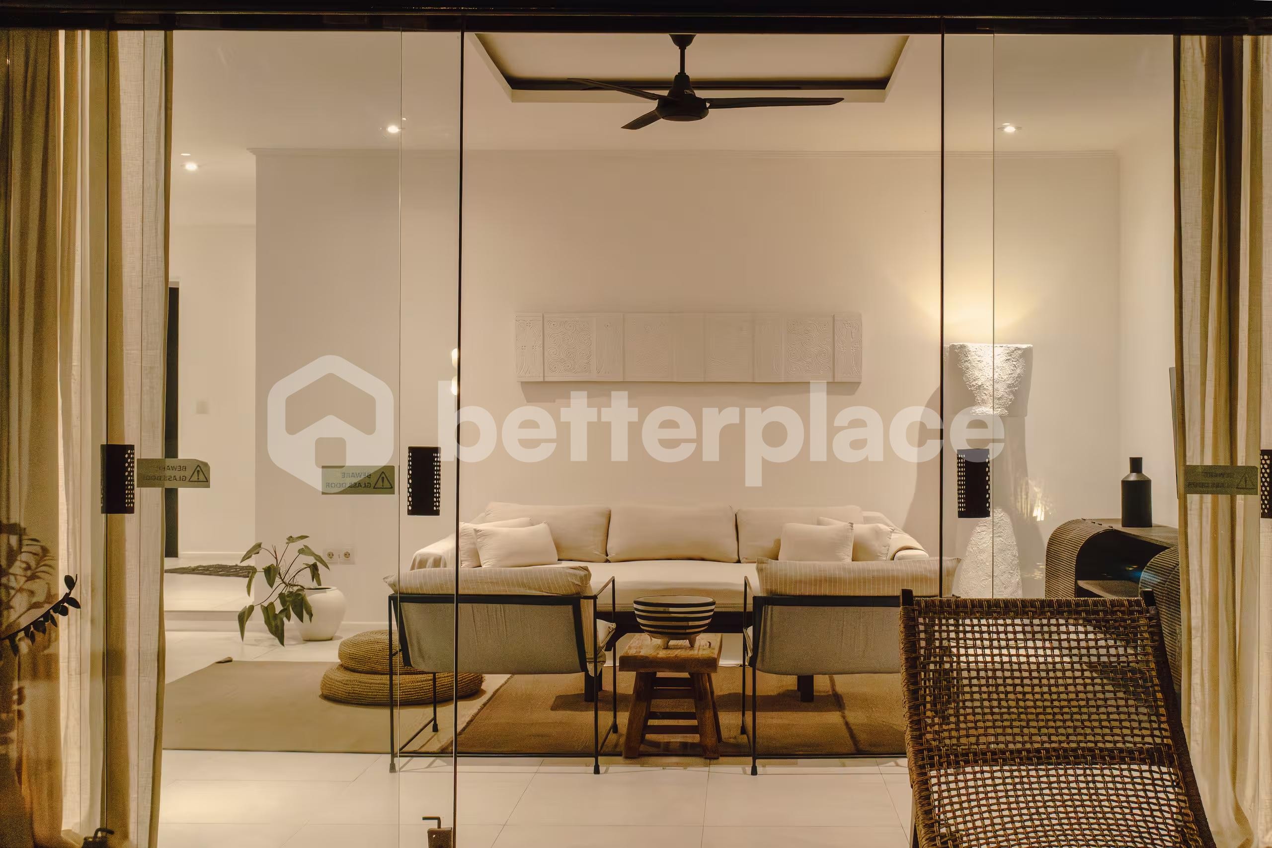 Contemporary 3 Bedroom Leasehold Villa in Bingin, 3 Minutes from the Beach