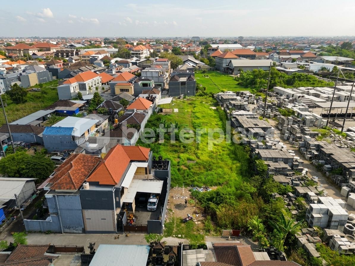 Strategic 2,832 sqm Land in Pedungan — Beside the Kura Kura Bali SEZ, Five Minutes from Serangan Beach