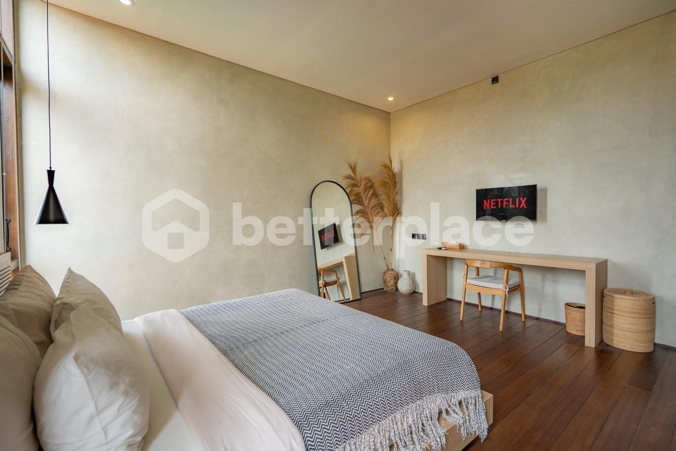 Tropical Contemporary 2 Bedroom Villa with Rooftop in Pererenan, 5 Minutes to the Beach