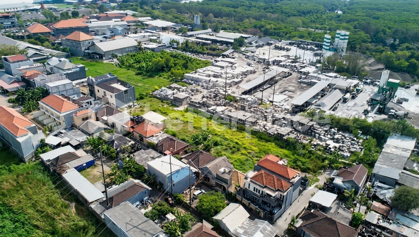 Strategic 2,832 sqm Land in Pedungan — Beside the Kura Kura Bali SEZ, Five Minutes from Serangan Beach