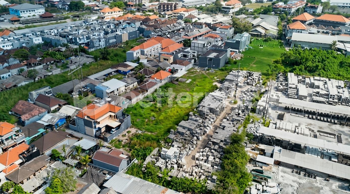 Strategic 2,832 sqm Land in Pedungan — Beside the Kura Kura Bali SEZ, Five Minutes from Serangan Beach