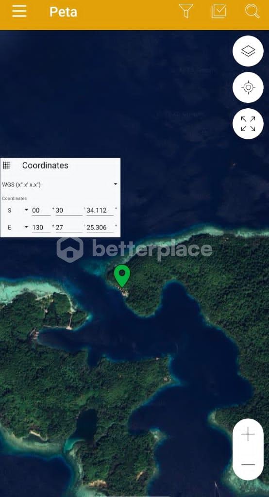 20 Hectares of Pristine Island Land – Tanjung Putus, Raja Ampat