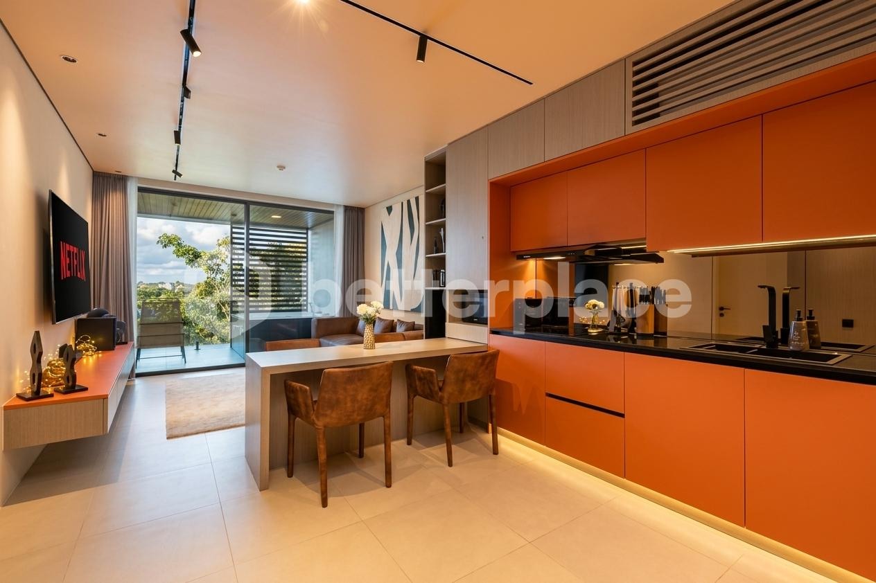 Beach Clubs, Cafés and Surf Within Reach, Peace Within Your Walls — Contemporary Berawa Apartment for Sale