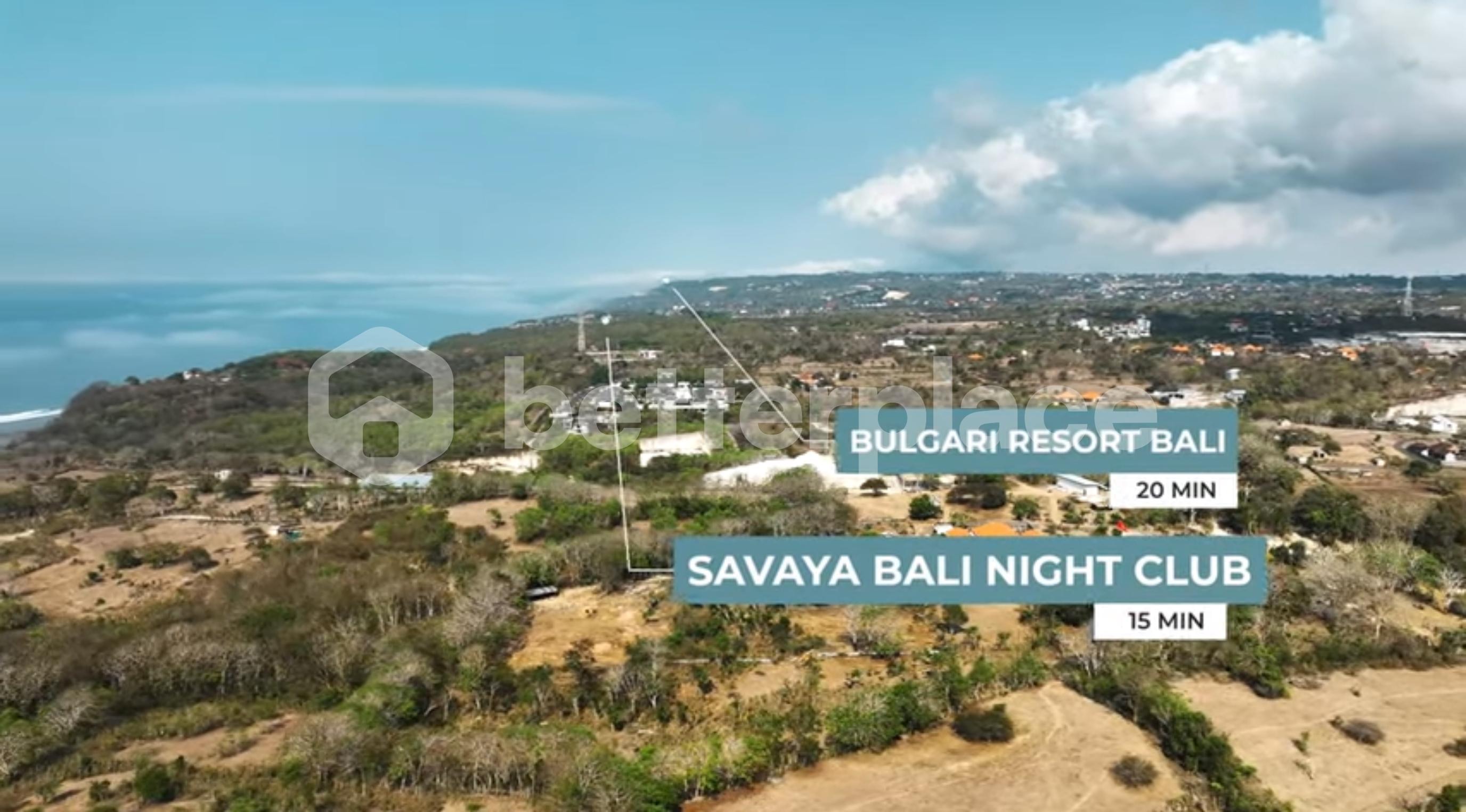 Prime Freehold 2500 Sqm Oceanview Land in Pandawa, Ideal for Villas or a Luxury Retreat