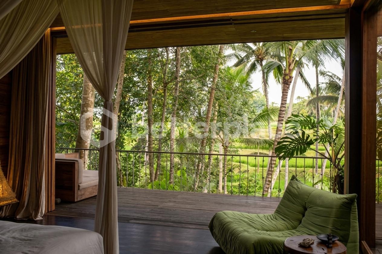 Two Titles, One Vision: Main Land and Rice Field View Land Forming a Singular 2.4-Hectare Ubud Sanctuary