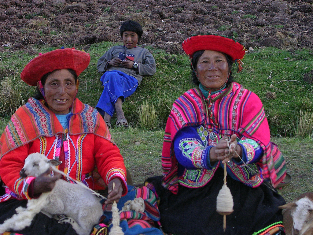 Mujeres quechuas.
