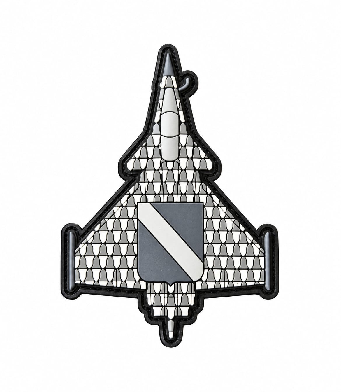 Patch rafale Escadron La Fayette  caoutchouc