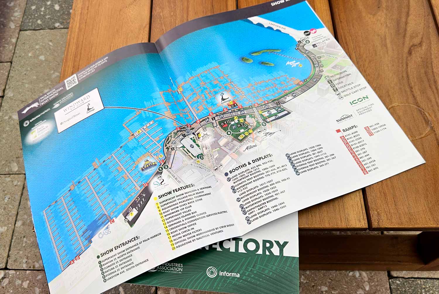 Palm Beach Boat Show Map 2026 PBIBS2026 Map In Program 