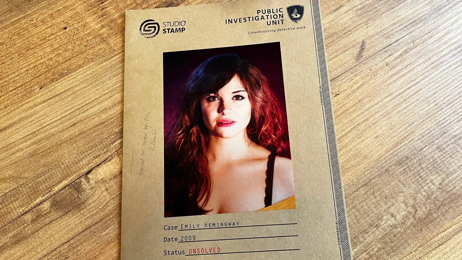 Fallen Star: The Emily Hemingway Case (Studio Stamp) // Review