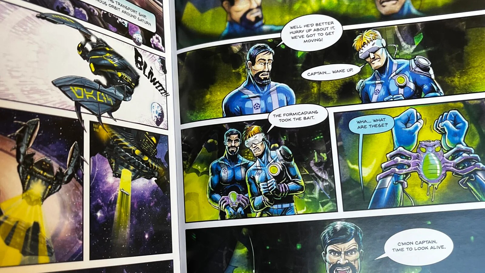 Escape Comics: The Alien Ship (Jumping High Five) // Review • The