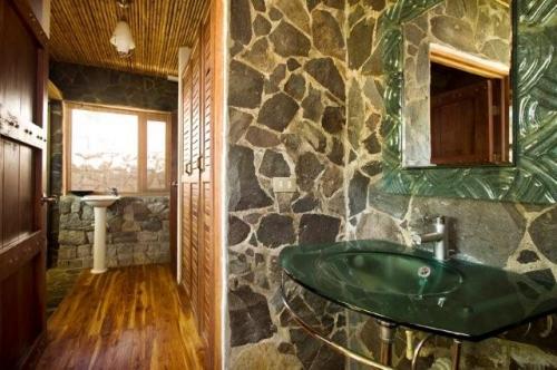 Polished hardwood floors are found throughout this holiday home in Flamingo