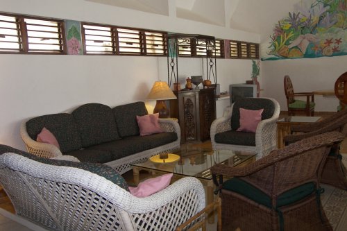 Rattan furniture creates a comfortable atmosphere