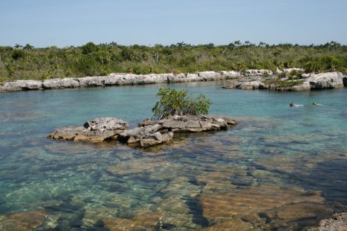 The Yal Ku Lagoon is a peaceful vacation destination
