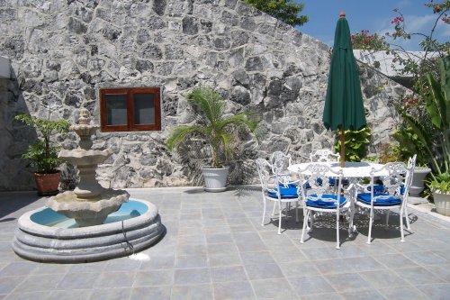 A Hacienda style patio is the perfect place to end your day