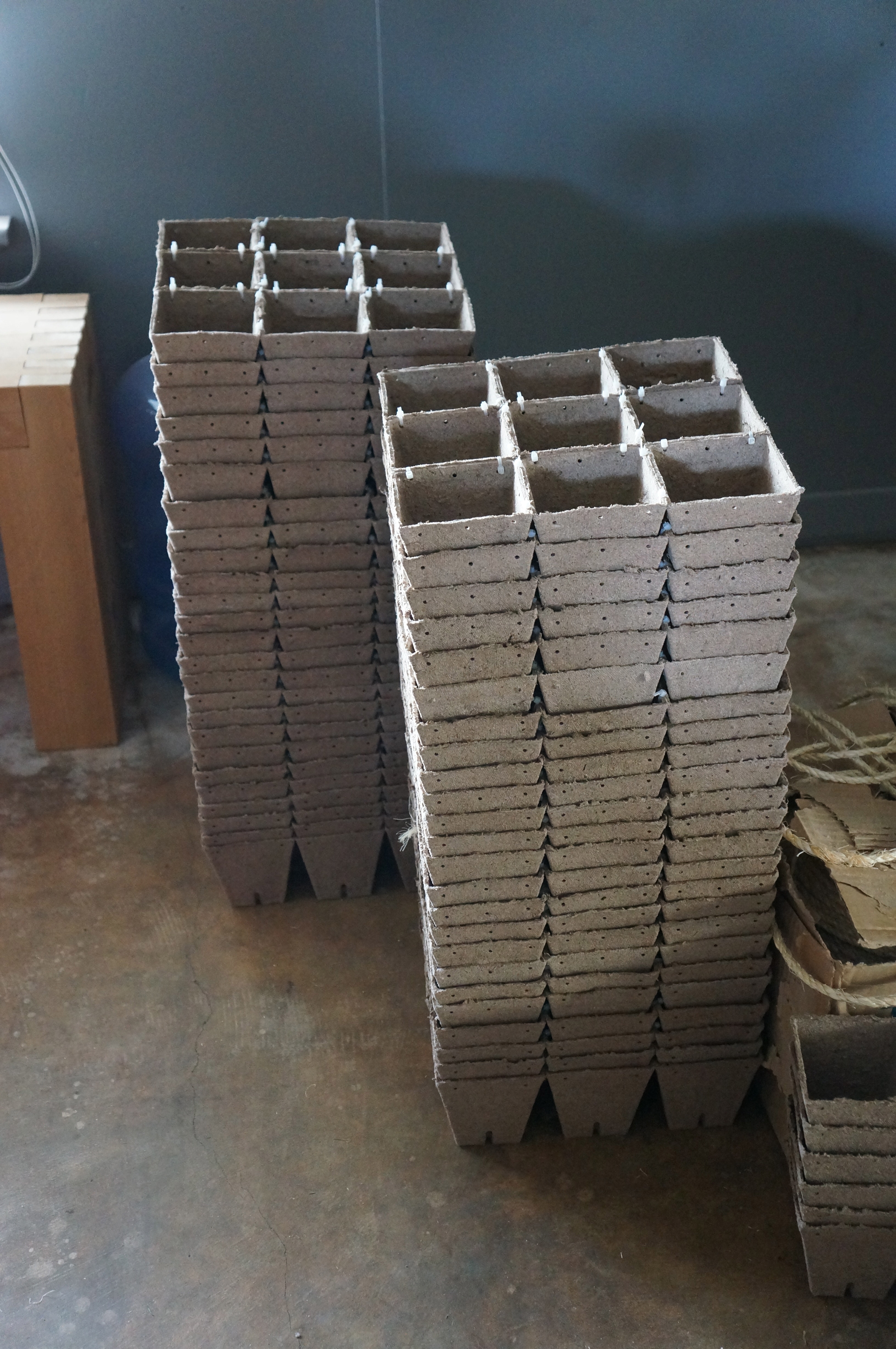 The assembled modular units