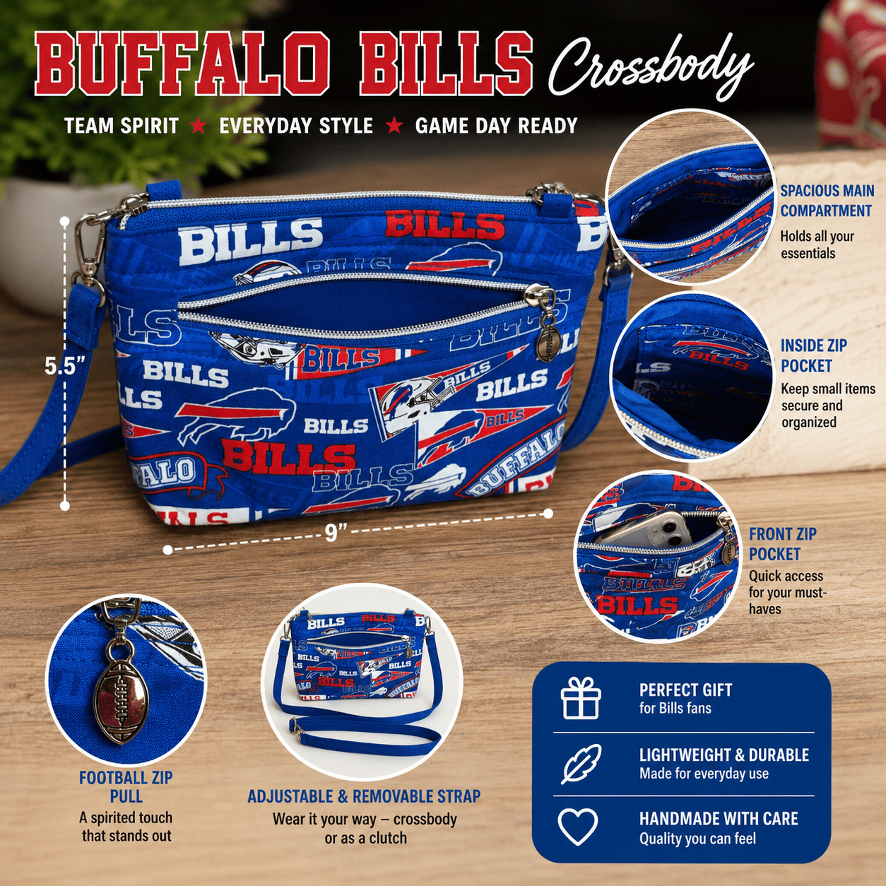 Buffalo Bills Cross-body Bag - Image 3