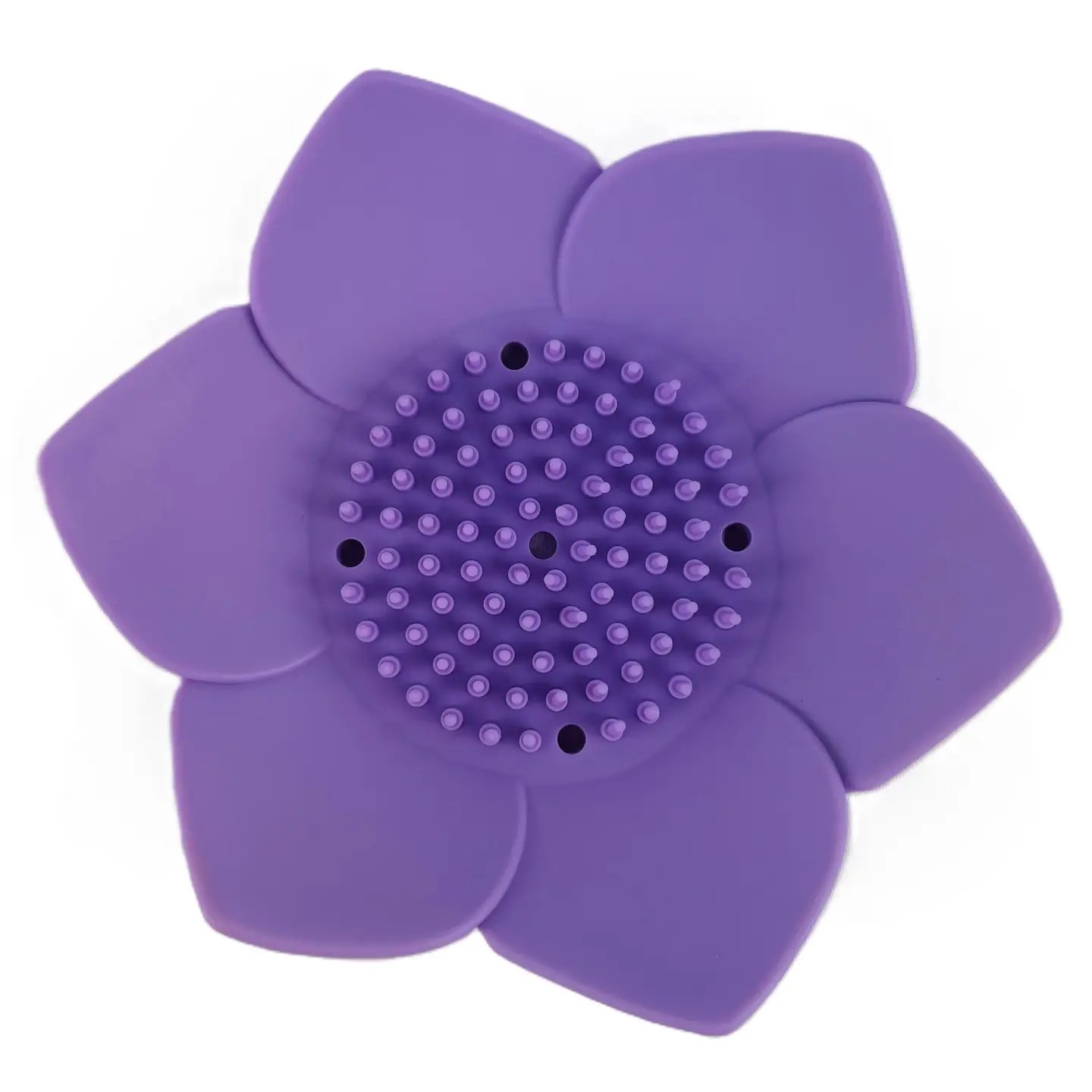 Lotus Flower Silicone Soap & Shower Steamer Saver Tray Dish - Image 4
