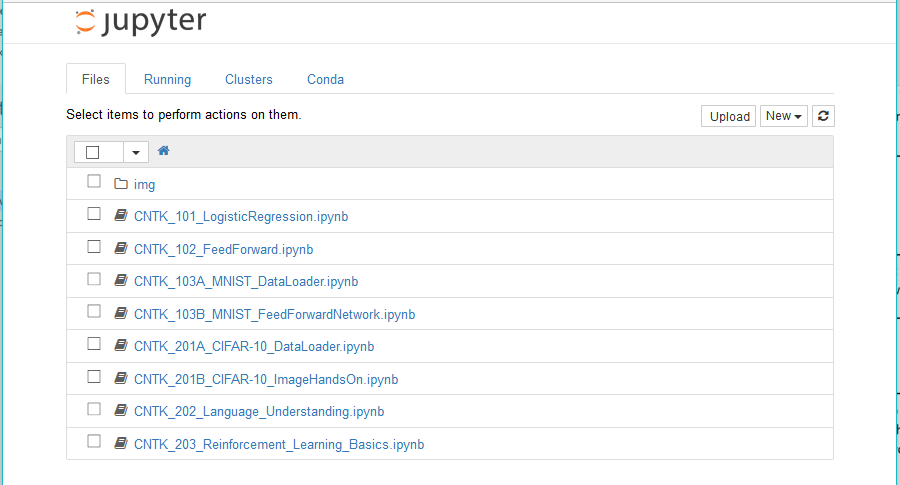 cntk tutorial python