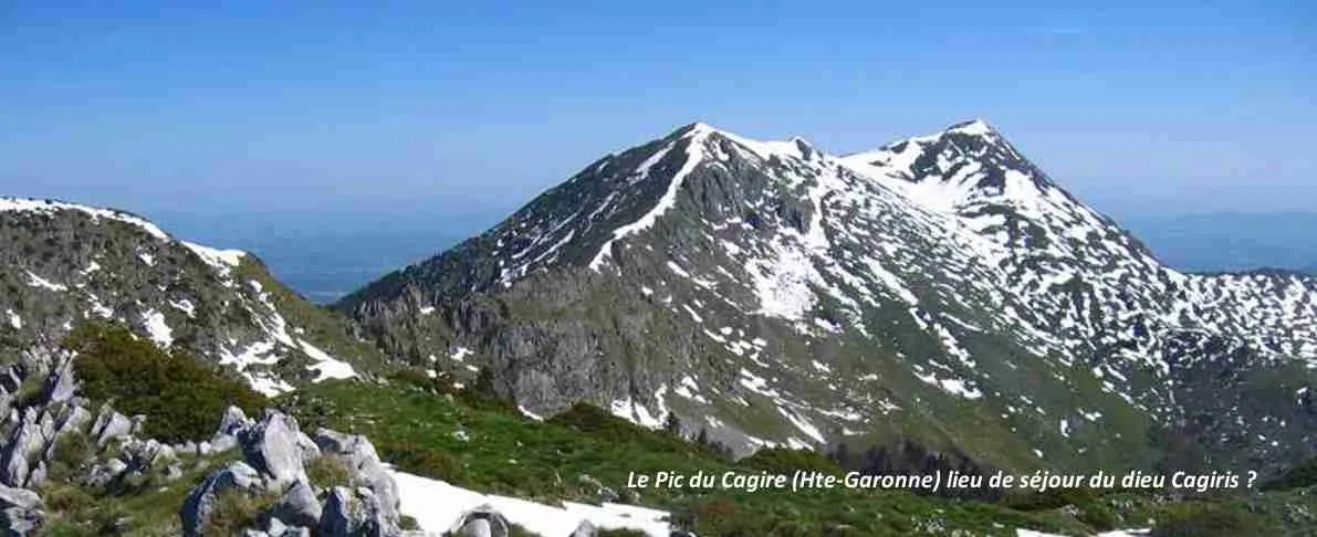 Le Pic du Cagire, lieu de séjour d'un des dieux pyrénéens