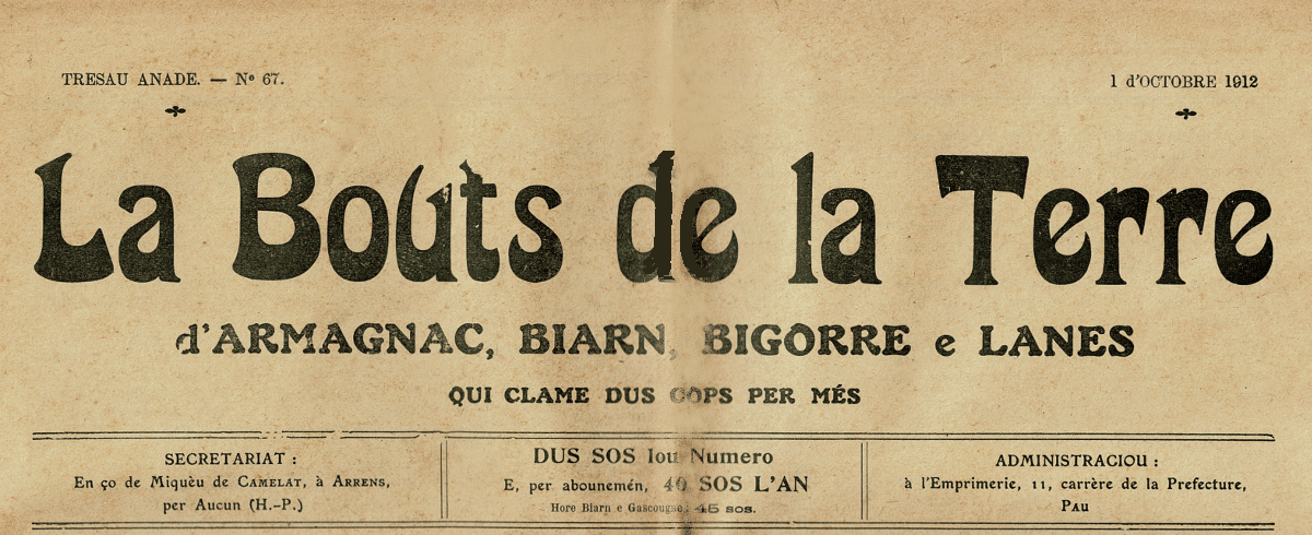 La bouts de la terre - titre
