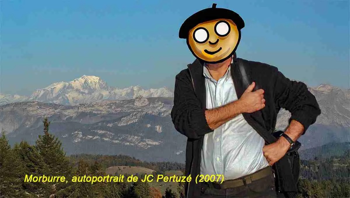Morburre , autoportrait de JC Pertuzé