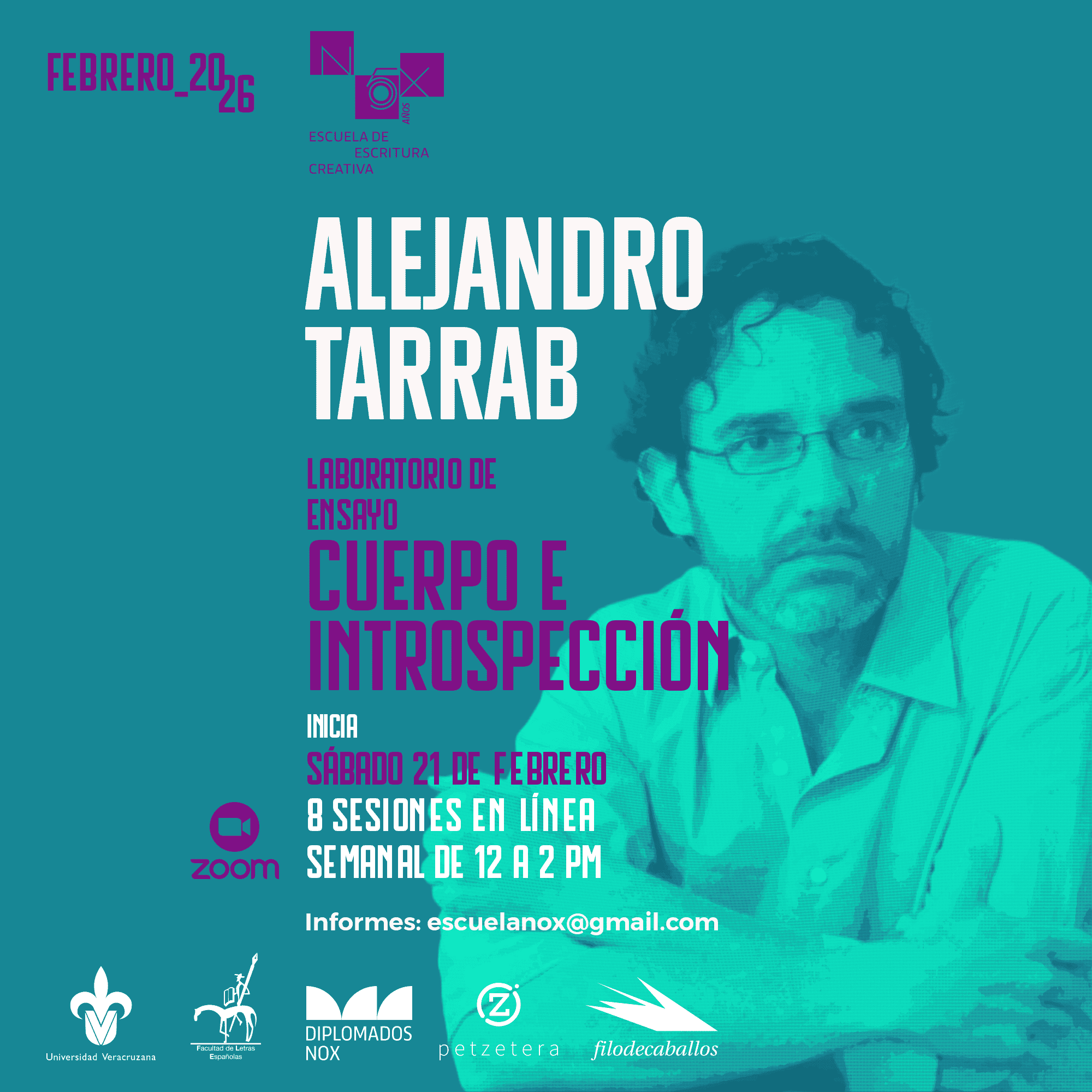 Taller de ensayo con Alejandro Tarrab