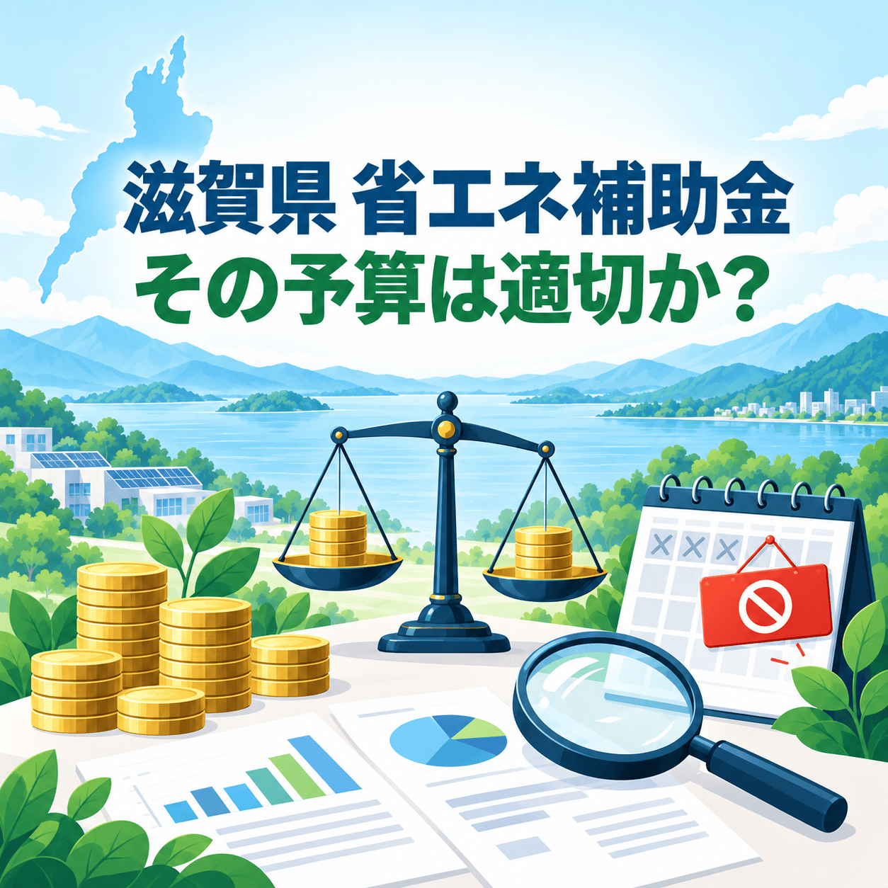 滋賀県省エネ設備補助金 その予算は適切か