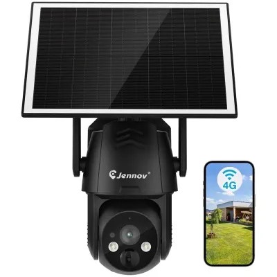 4G LTE Cellular Solar Security Camera