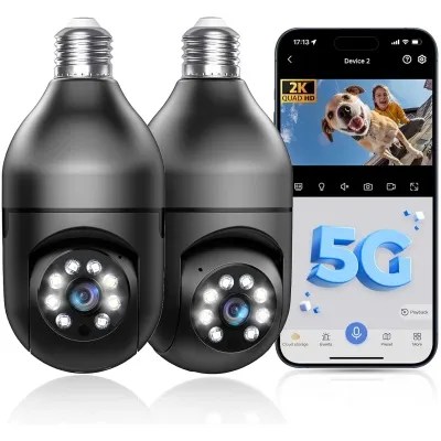 Light Bulb Security Camera