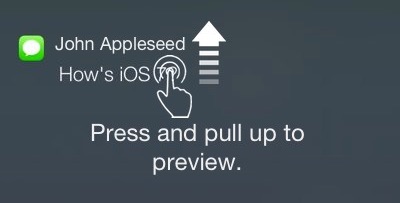 3D Touch Notifications-