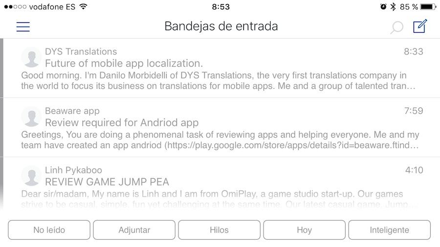 El cliente de correo AirMail ya está disponible en iPhone