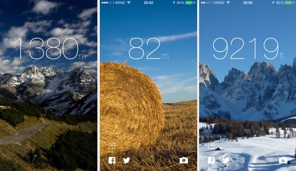 Altitude, comparte la altura de dónde estás con el iPhone
