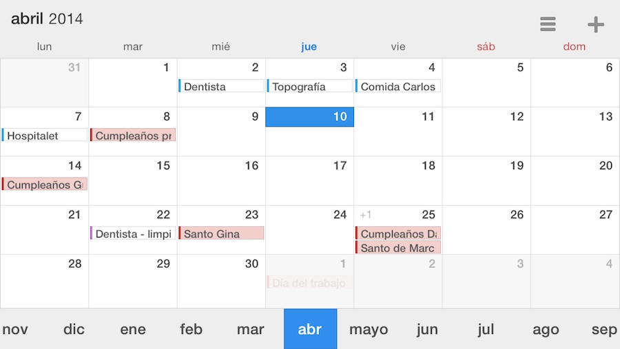 Calendars 5 rebajado a 2,69€ por tiempo limitado