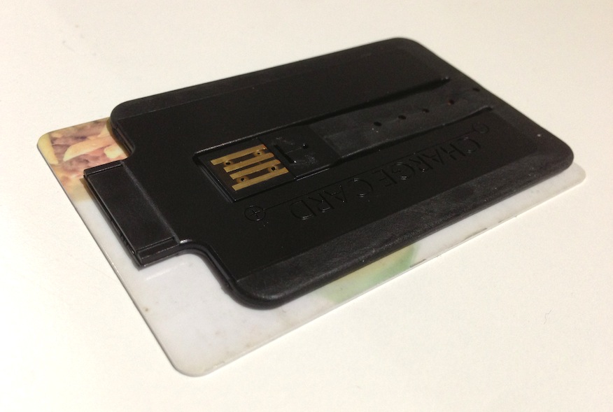 Probamos ChargeCard, el cargador de cartera para iPhone y iPad