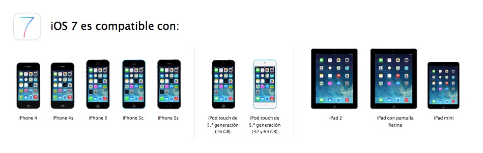 ¡iOS 7 ya está disponible! Desde iTunes y desde el propio dispositivo vía OTA