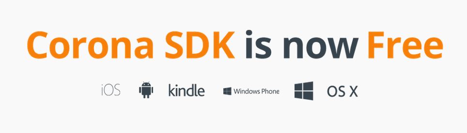 Corona SDK es ahora gratis, genial noticia para los desarrolladores