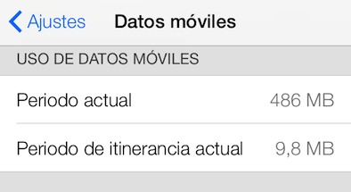 iOS 7 introduce varias mejoras en las opciones de datos móviles
