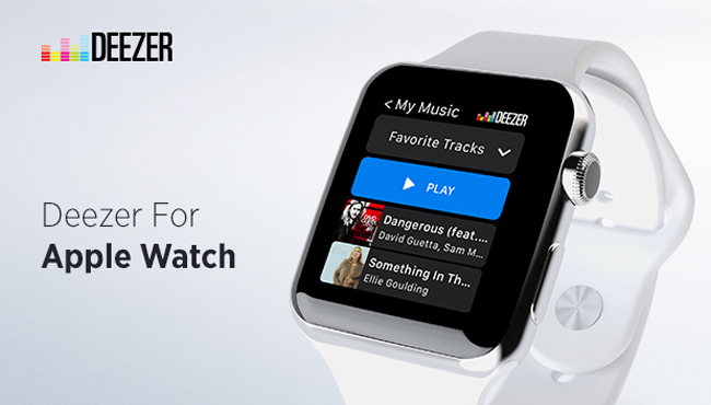 Deezer Apple Watch