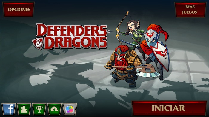 Controla a los héroes y a sus aliados en Defenders & Dragons para iPhone y iPad