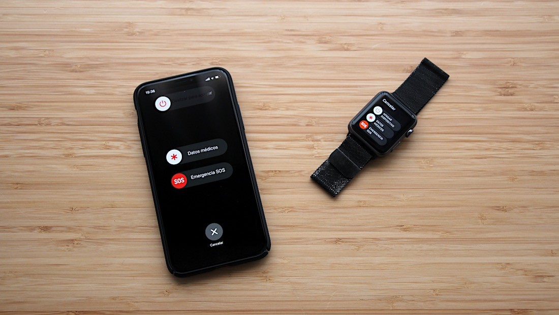 Emergencia SOS - iPhone X y Apple Watch