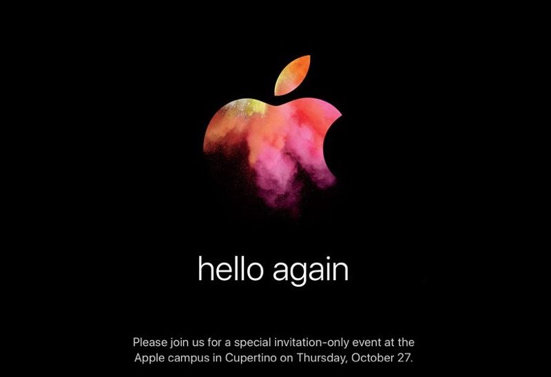 Evento Apple Hello Again