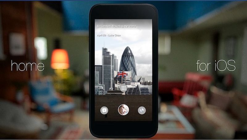 «Home for iOS» nos acerca la experiencia de Facebook Home a nuestro iPhone